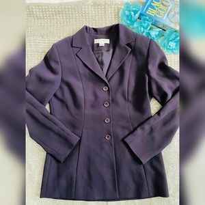 Plum blazer Petite Sophisticate